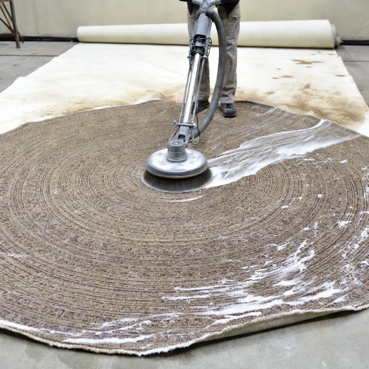 Стирка ковров с вывозом (цех)