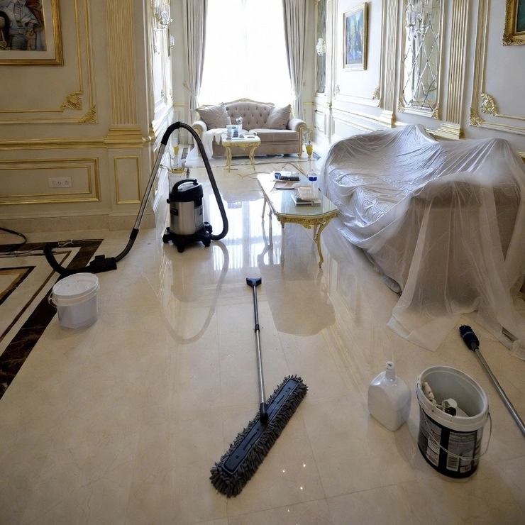 Уборка после ремонта